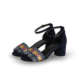 Narges Ankle Strap Heeled Sandals