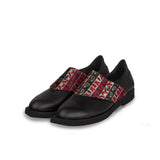 Delvan Monk Strap Flat Shoes