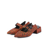 Anita Mule Heeled Sandals