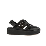 Corner Open Shank Flat Shoes