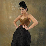 Shadowed Mesh Bustier Corset