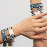 Mana Woven Charm Bracelet