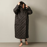 Saheb Hooded Longline Puffer Coat