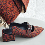 Anita Mule Heeled Sandals