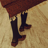 Anita Mule Heeled Sandals