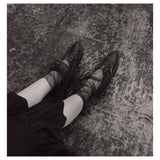 Corner Open Shank Flat Shoes