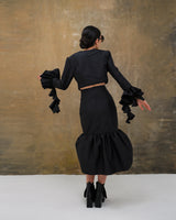 Shadowed Cropped Blazer