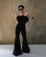 Shadowed Bandeau Top