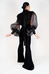 Khatoon Super Puffy Sleeved Blouse