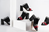 Shahbanoo Mule Heeled Sandals
