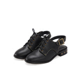 Khatoon Open Shank Flat Shoes