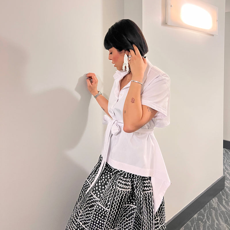 Baha Asymmetric Polo Shirt