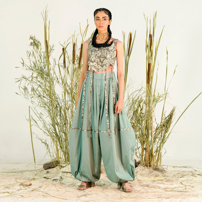 Sarab Corset Crop Top