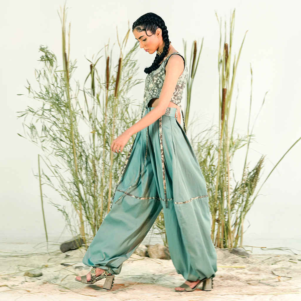 Sarab High Waisted Harem Pants Women s