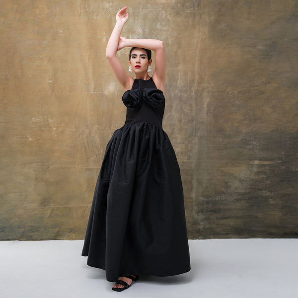 Shadowed Maxi Dress