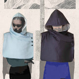 Raheb Unisex Hooded Collar