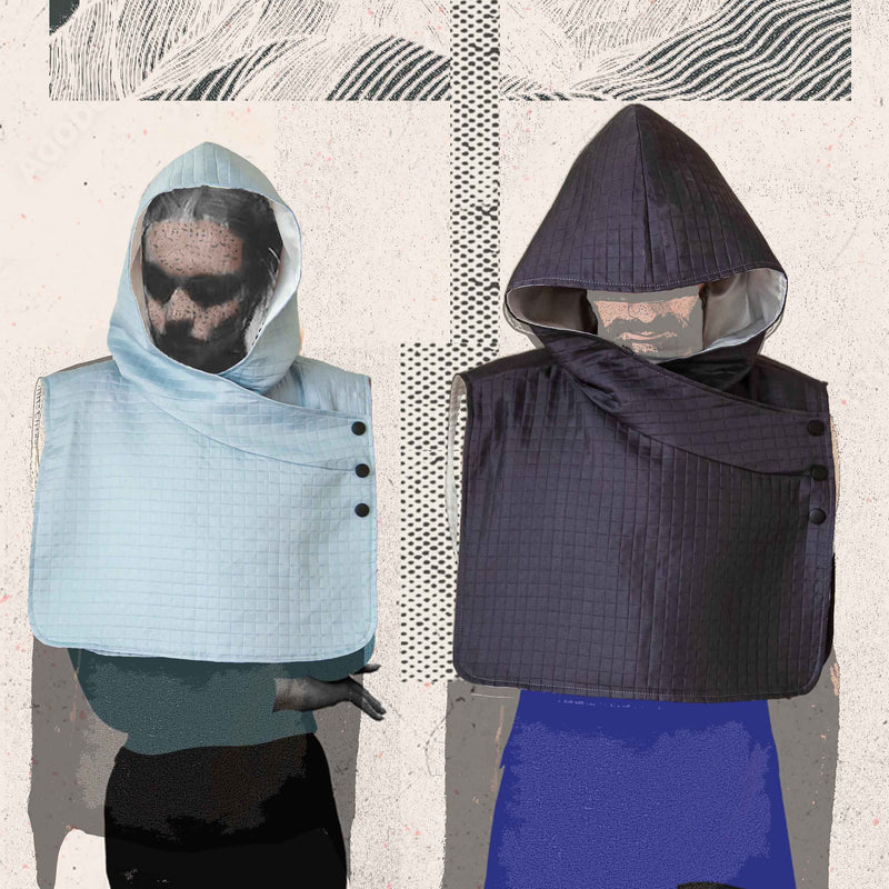 Raheb Unisex Hooded Collar