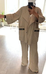 Arvin striped Coat