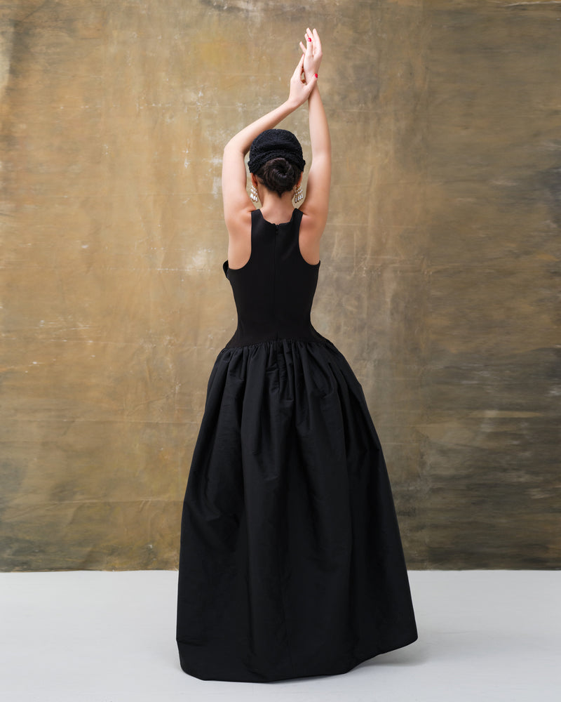 Shadowed Maxi Dress