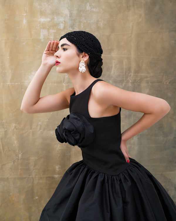 Shadowed Maxi Dress