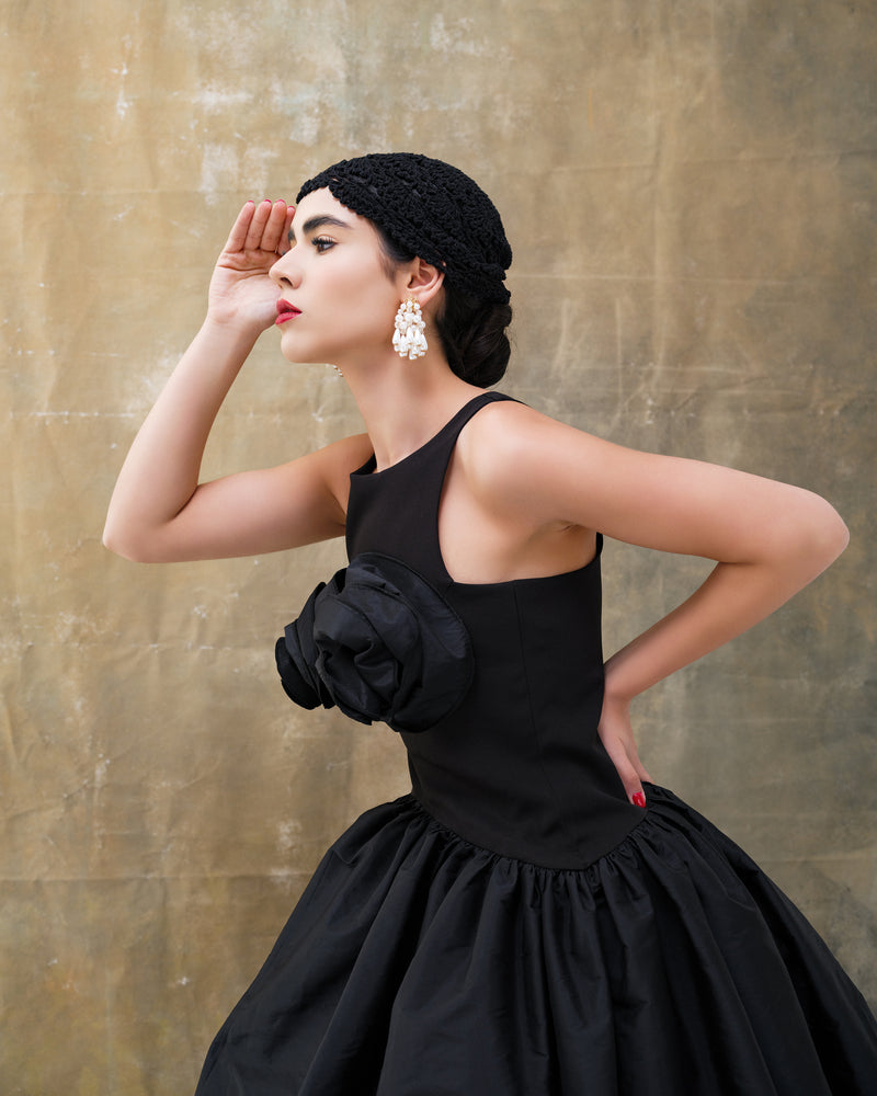 Shadowed Maxi Dress