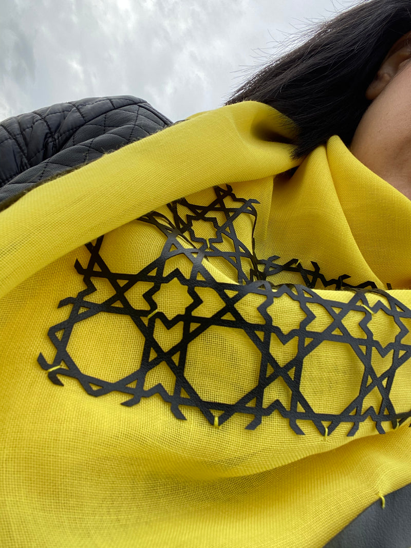 Miranda Laser-cut Scarf