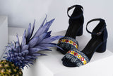 Narges Ankle Strap Heeled Sandals
