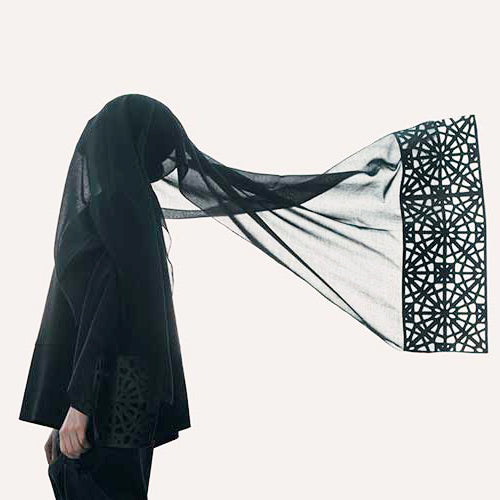 Mila Laser-cut Shawl