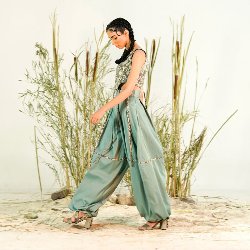 Sarab Mule Heeled Sandals
